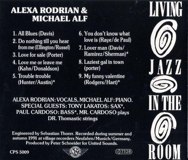 Living Jazz In The Room - Alexa Rodrian & Michael Alf